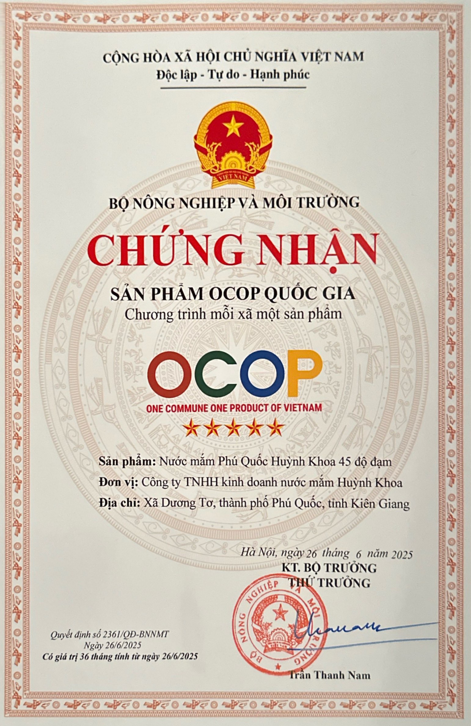 45°N - Signature Fish Sauce